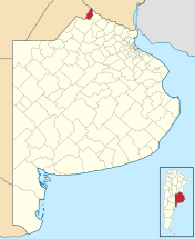 Mapa Buenos Aires, San Nicolás